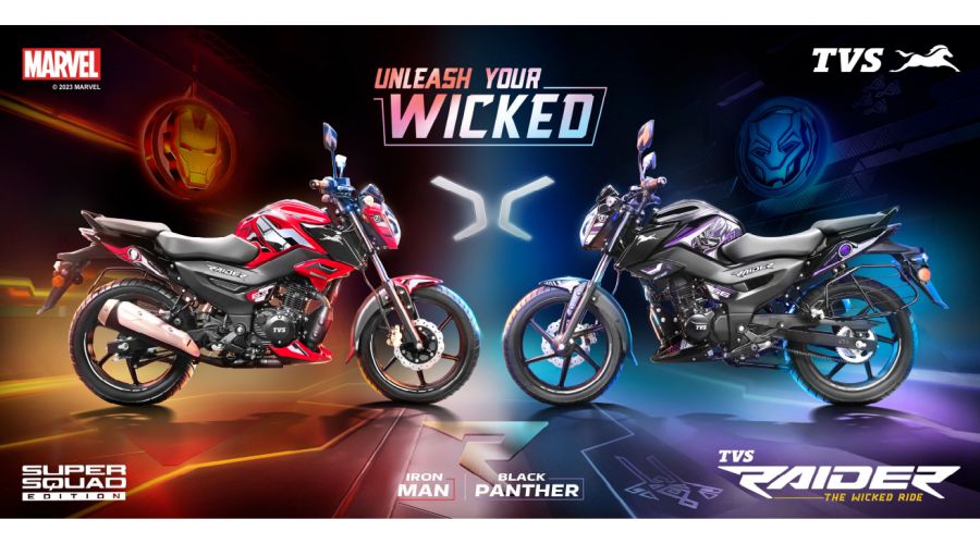 TVS Motor Company launches TVS Raider Super Squad Edition inspired by the iconic Marvel Super Heroes